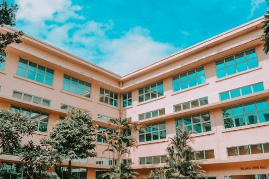 School building exterior