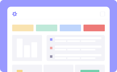 Performance analytics dashboard illustration